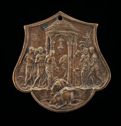 A Morte de Marcus Curtius, segunda metade do século XV. de Master IO.FF.