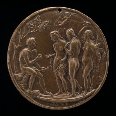 O Julgamento de Paris, segunda metade do século XV. de Master IO.FF.