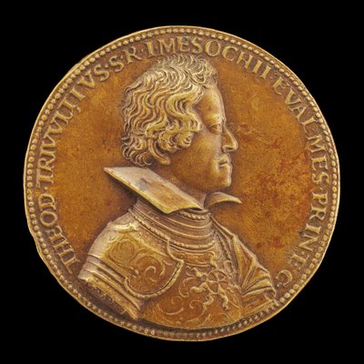 Teodoro Trivulzio, 1597-1657, Príncipe do Sacro Império Romano, Conde de Mesocco...meados do século XVII. de Master M.A.S.