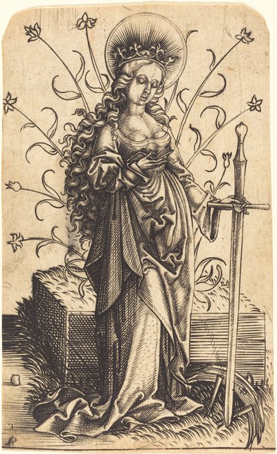 Santa Catarina de Master PW of Cologne