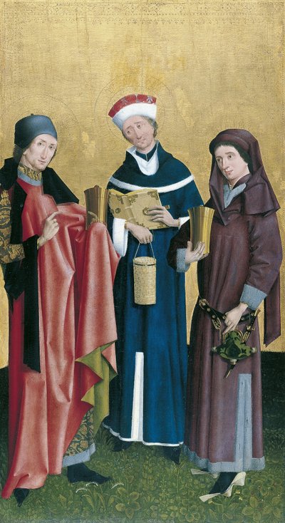 Santos Cosmas, Damião e Pantaleão de Master of Cologne