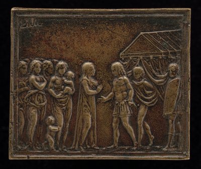 Coriolanus e as Mulheres de Roma. de Master of Coriolanus