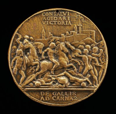 The Battle of Cannae [obverso], c. 1503. de Master of Coriolanus