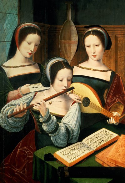 O Concerto (veja também 51374) de Master of Female Half Lengths