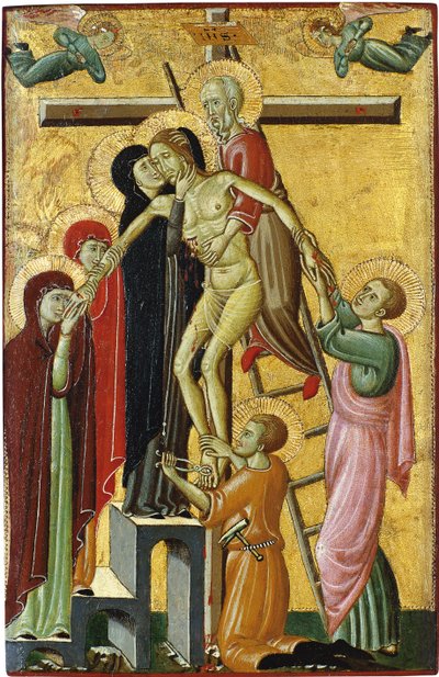 A descida da cruz de Master of Forli