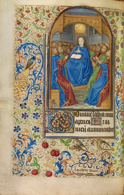 Pentecostes de Master of Jacques of Luxembourg