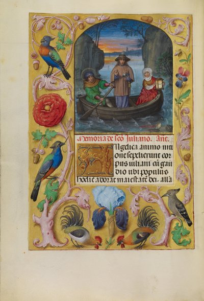 São Julião e a sua mulher de Master of James IV of Scotland