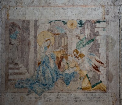Frescos do mestre de Messkirch em Heiligkreuztal-WUS07856 de Master of Messkirch