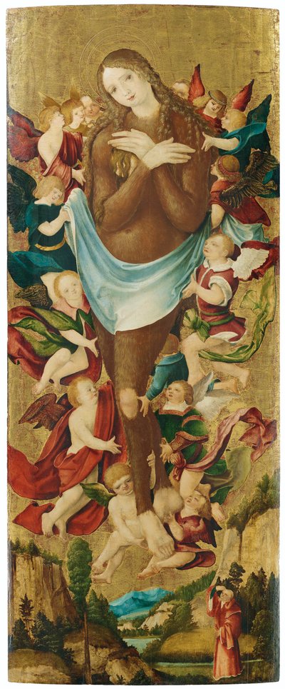 Alemão: Erhebung der Maria Magdalena A Elevação da Madalena de Master of Messkirch