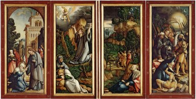 Retábulo de Wildenstein fechado de Master of Messkirch
