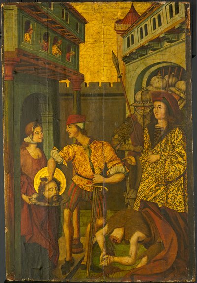 A decapitação de São João Batista de Master of Palanquinos