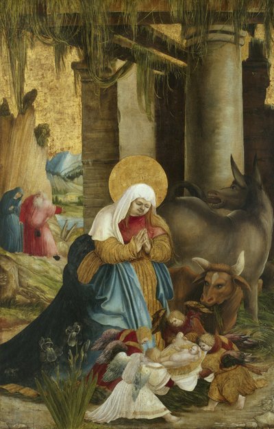 A Natividade, 1507-10 de Master of Pulkau