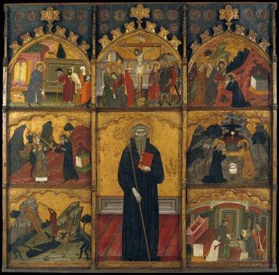 Retábulo de Santo Antônio Abade de Master of Rubió