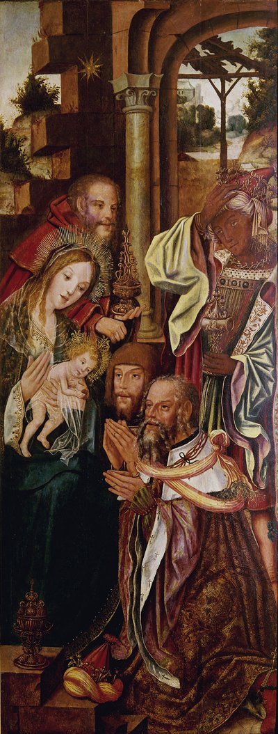 A Adoração dos Reis, c. 1510 de Master of Sardoal