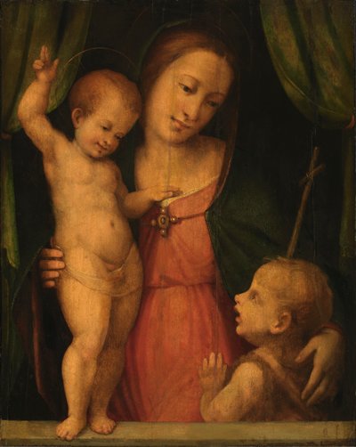 Madonna, ca. 1500-1550. de Master of Serumido