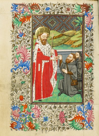 Santo: Eduardo, o Confessor de Master of Sir John Fastolf
