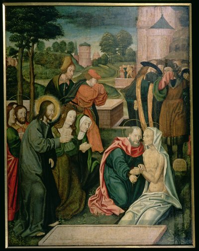 A ressurreição de São Lázaro (160860 para par) de Master of St. Severin