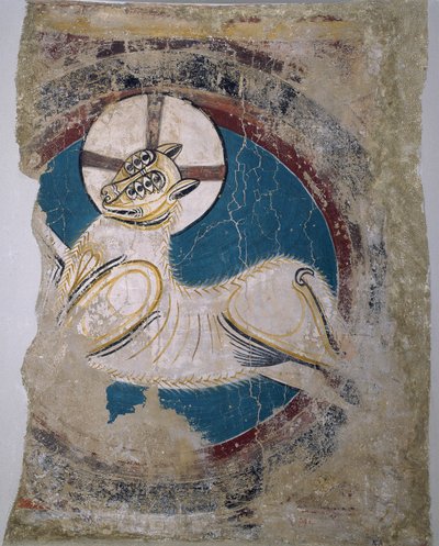 Cordeiro apocalíptico de Sant Climent de Taüll de Master of Tahull