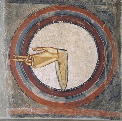 A Mão de Deus de Sant Climent de Taüll de Master of Tahull