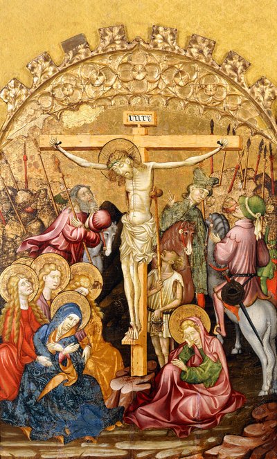 A Crucificação, Século XV de Master of Torralba