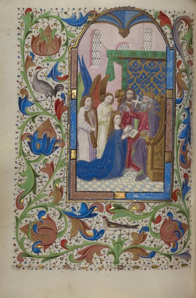 A Coroação da Virgem de Master of Wauquelins Alexander