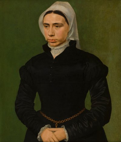 Retrato de uma Senhora, c.1540-49 (óleo sobre painel) de Master of the 1540s