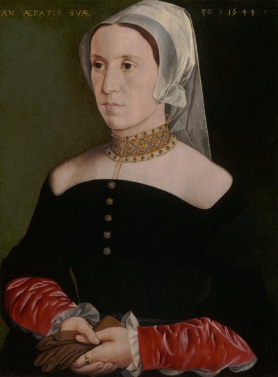 Retrato de uma mulher de Master of the 1540s