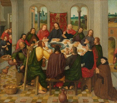 Última Ceia de Master of the Amsterdam Death of