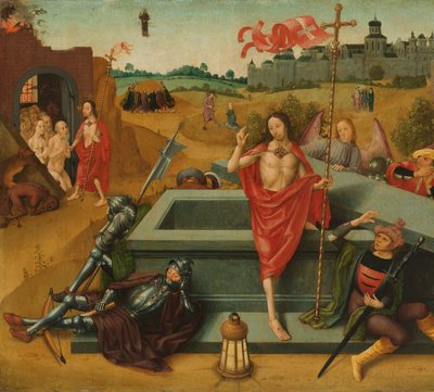 A Ressurreição de Cristo de Master of the Amsterdam Death of