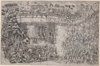 A Batalha de Fornovo de Master of the Battle of Fornovo