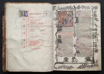 O Missal Gotha: Fol. 10v, Texto , c. 1375. de Master of the Boqueteaux