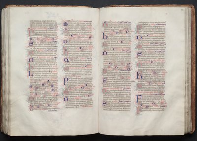 O Missal Gotha: Fol. 111v, Texto, c. 1375. de Master of the Boqueteaux