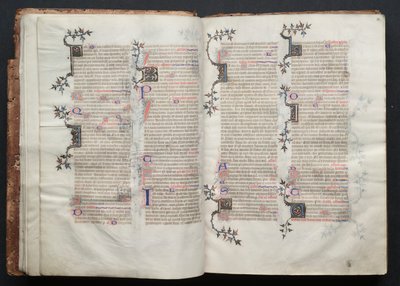 O Missal Gotha: Fol. 13r, Texto , c. 1375. de Master of the Boqueteaux