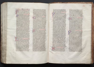 O Missal Gotha: Fol. 146v, Texto, c. 1375. de Master of the Boqueteaux