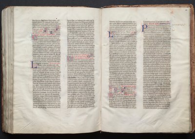 O Missal Gotha: Fol. 150v, Texto, c. 1375. de Master of the Boqueteaux