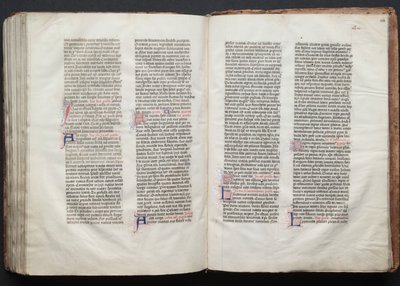 O Missal Gotha: Fol. 154r, Texto, c. 1375. de Master of the Boqueteaux