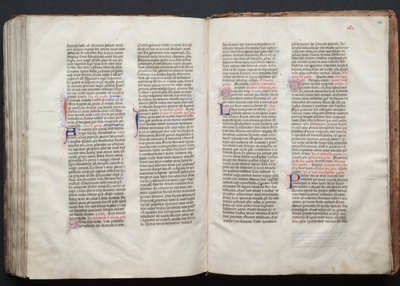 O Missal Gotha: Fol. 155v, Texto, c. 1375. de Master of the Boqueteaux