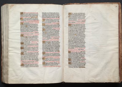 O Missal Gotha: Fol. 158r, Texto, c. 1375. de Master of the Boqueteaux
