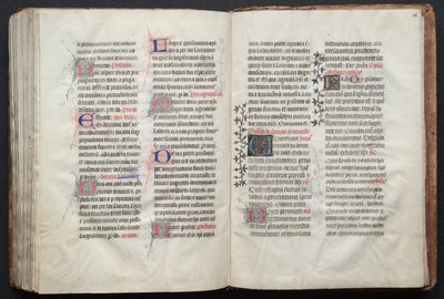 O Missal de Gotha: Fol. 161r, Texto, c. 1375. de Master of the Boqueteaux