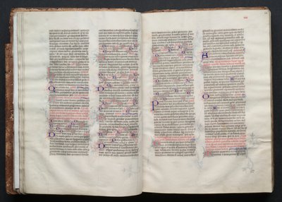 O Missal Gotha: Fol. 24r, Texto, c. 1375. de Master of the Boqueteaux