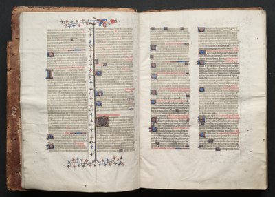 O Missal Gotha: Fol. 3r, Texto , c. 1375. de Master of the Boqueteaux