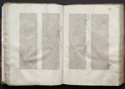 O Missal Gotha: Fol. 45r, Texto, c. 1375. de Master of the Boqueteaux