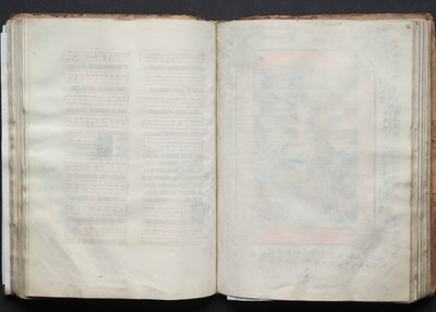 O Missal Gotha: Fol. 62v, Texto, c. 1375. de Master of the Boqueteaux