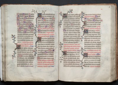 O Missal Gotha: Fol. 66r, Texto, c. 1375. de Master of the Boqueteaux