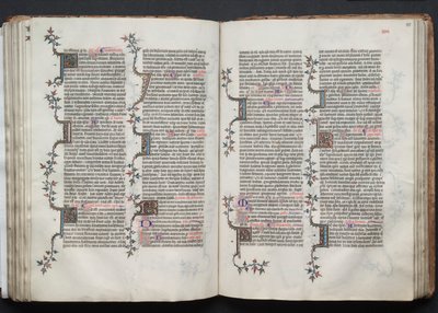 O Missal Gotha: Fol. 84v, Texto, c. 1375. de Master of the Boqueteaux