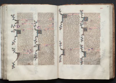 O Missal de Gotha: Fol. 90r, Texto, c. 1375. de Master of the Boqueteaux