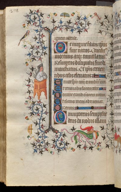Horas de Carlos o Nobre, rei de Navarra (1361-1425): fol. 139v, Texto de Master of the Brussels Initials and Associates