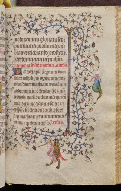 Horas de Carlos o Nobre, rei de Navarra (1361-1425): fol. 270r, Texto de Master of the Brussels Initials and Associates