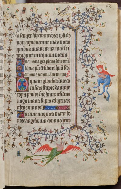 Horas de Carlos o Nobre, rei de Navarra (1361-1425): fol. 31r, Texto de Master of the Brussels Initials and Associates