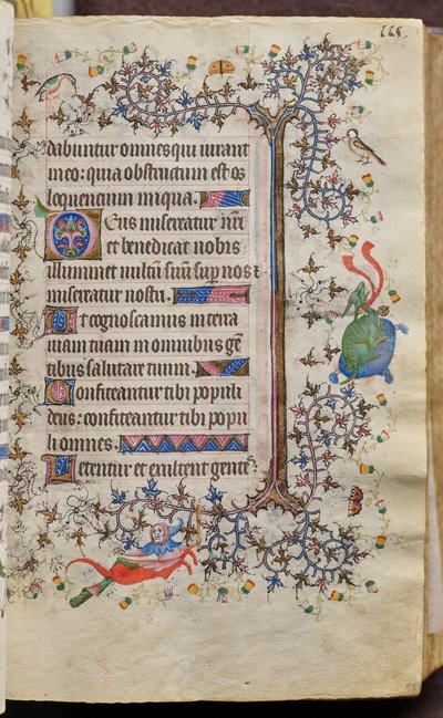 Horas de Carlos o Nobre, rei de Navarra (1361-1425): fol. 58r, Texto de Master of the Brussels Initials and Associates